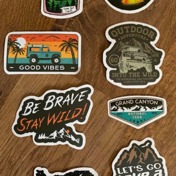 20 Outdoor/National Park Stickers - Picture 6 of 11